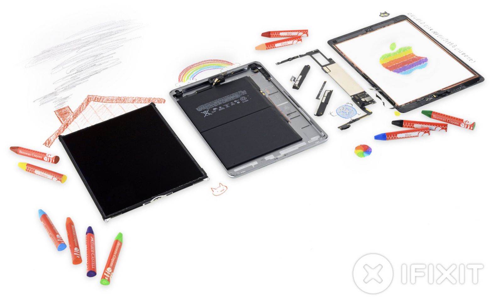 Sixth-Generation iPad Teardown Details 'Repair Nightmare' for