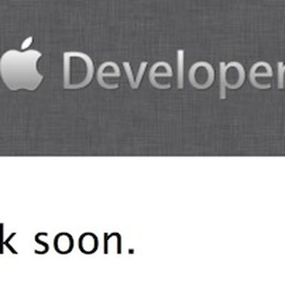 apple dev site back soon hack