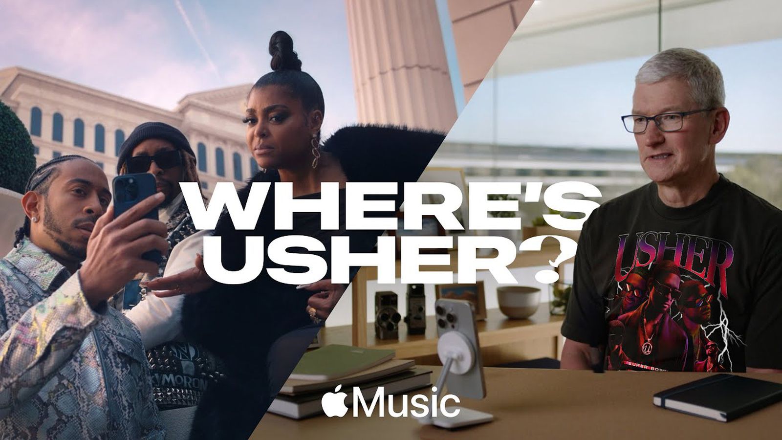 Apple Music Super Bowl Ad Features Tim Cook, Ludacris and More - macrumors.com