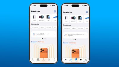 apple store app update liquid glass