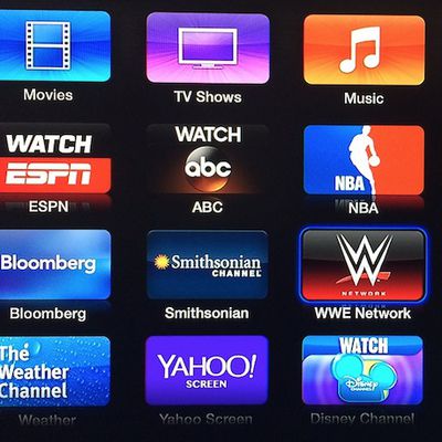 wwe apple tv home