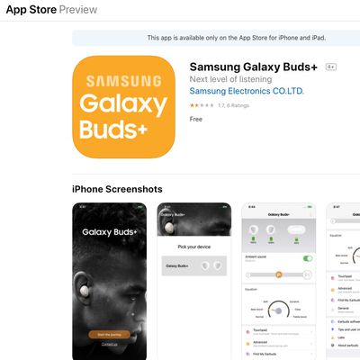 galaxy buds ios app store preview