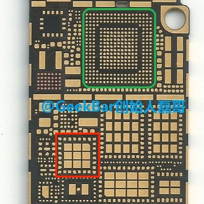 iphone 6 nfc board close
