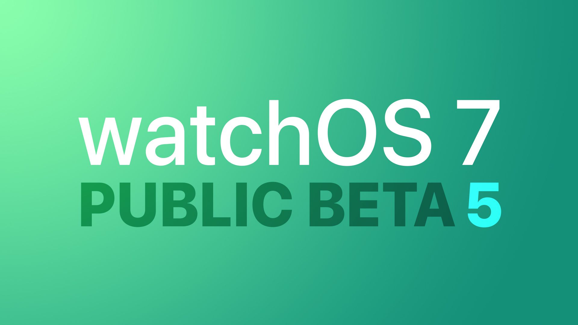 Watchos 7 2024 beta public