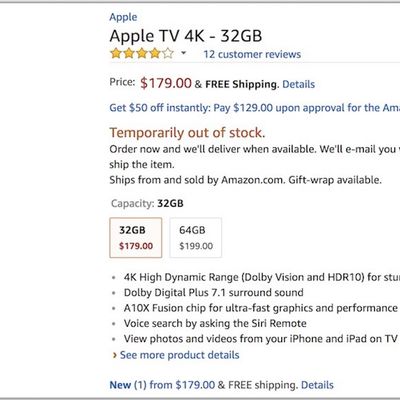 apple tv on amazon