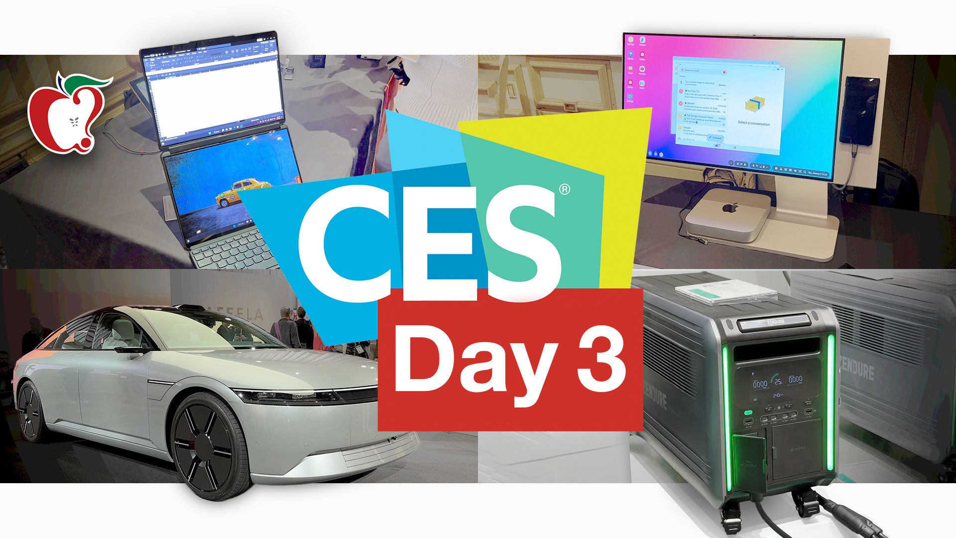 Day 3 CES Video Roundup: Chargers From Hyper and Zendure, Lenovo's iPad Pro-Like..