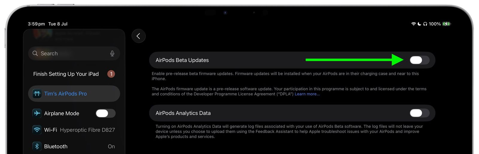 AirPods Beta Updates 2