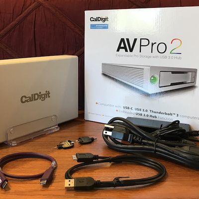 caldigit av pro 2 contents
