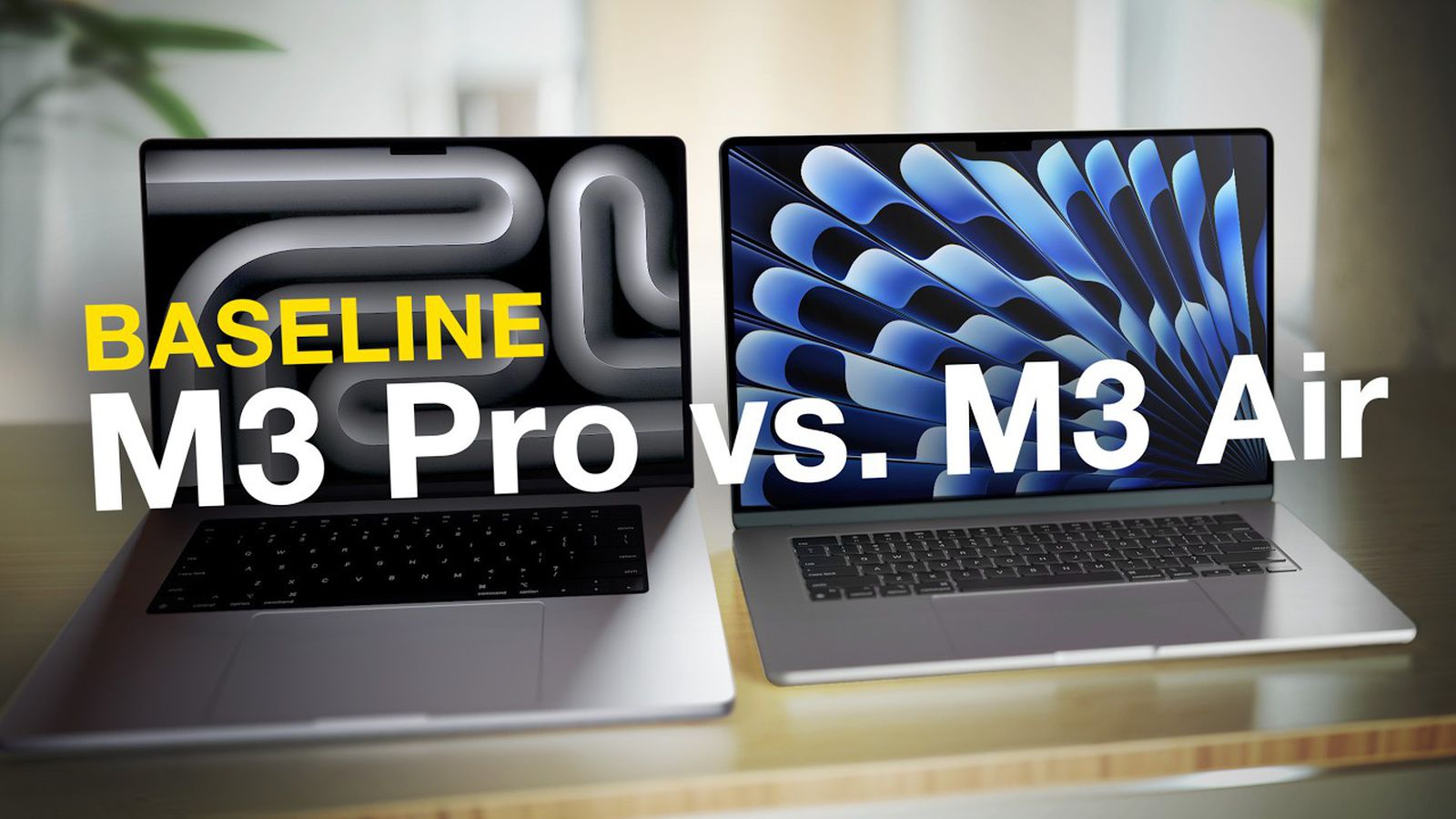 Video Comparison: M3 MacBook Air vs. M3 MacBook Pro