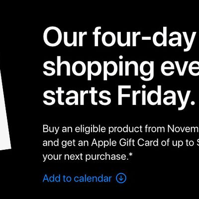 2020 apple shopping event