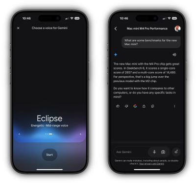 google gemini app