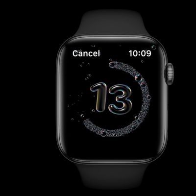 hand washing watchos 7 screenshot