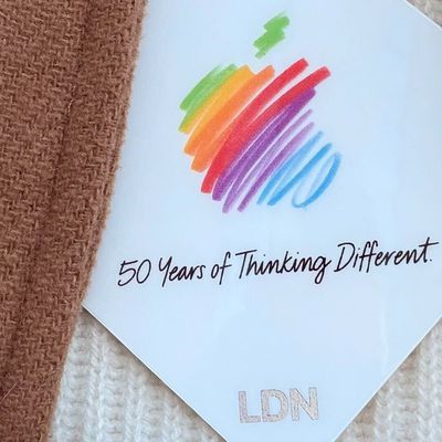 Apple 50 Years Badge London