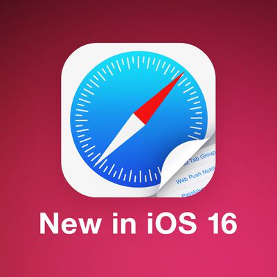 iOS 16 Safari Guide Feature