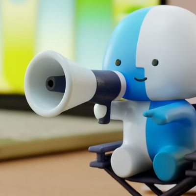 little finder guy megaphone