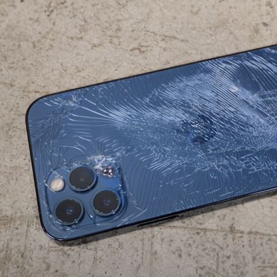 iphone 12 pro cracked glass