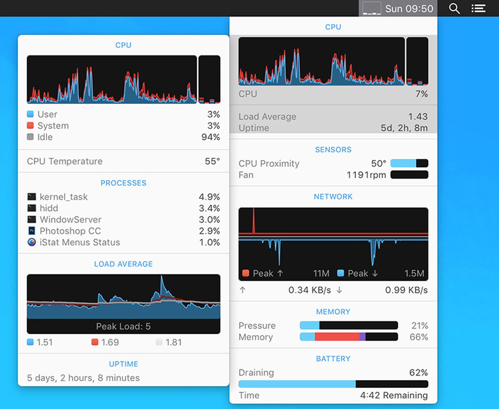 iStat Menus 6 download the new for windows