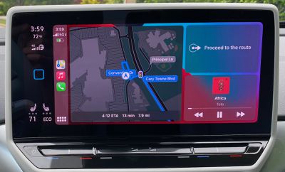 2021 vw id4 carplay dashboard