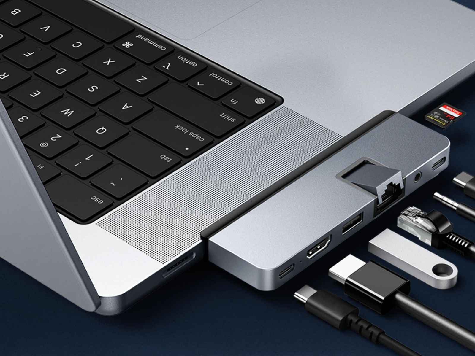 HyperDrive Dual 4K HDMI 10-in-1 USB-C Hub For M1, M2, and M3 MacBooks –