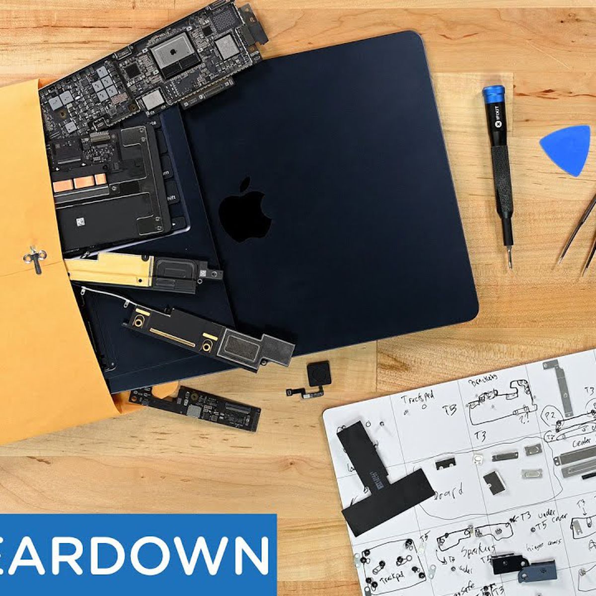 M2 MacBook Air teardown reveals mystery sensor