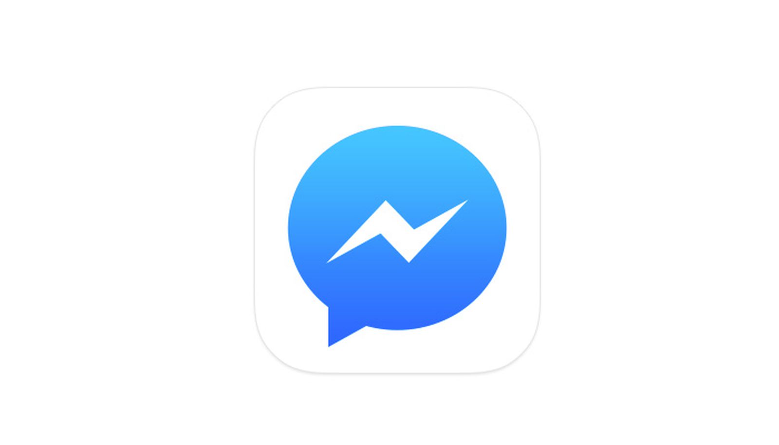 facebook messenger iphone icon