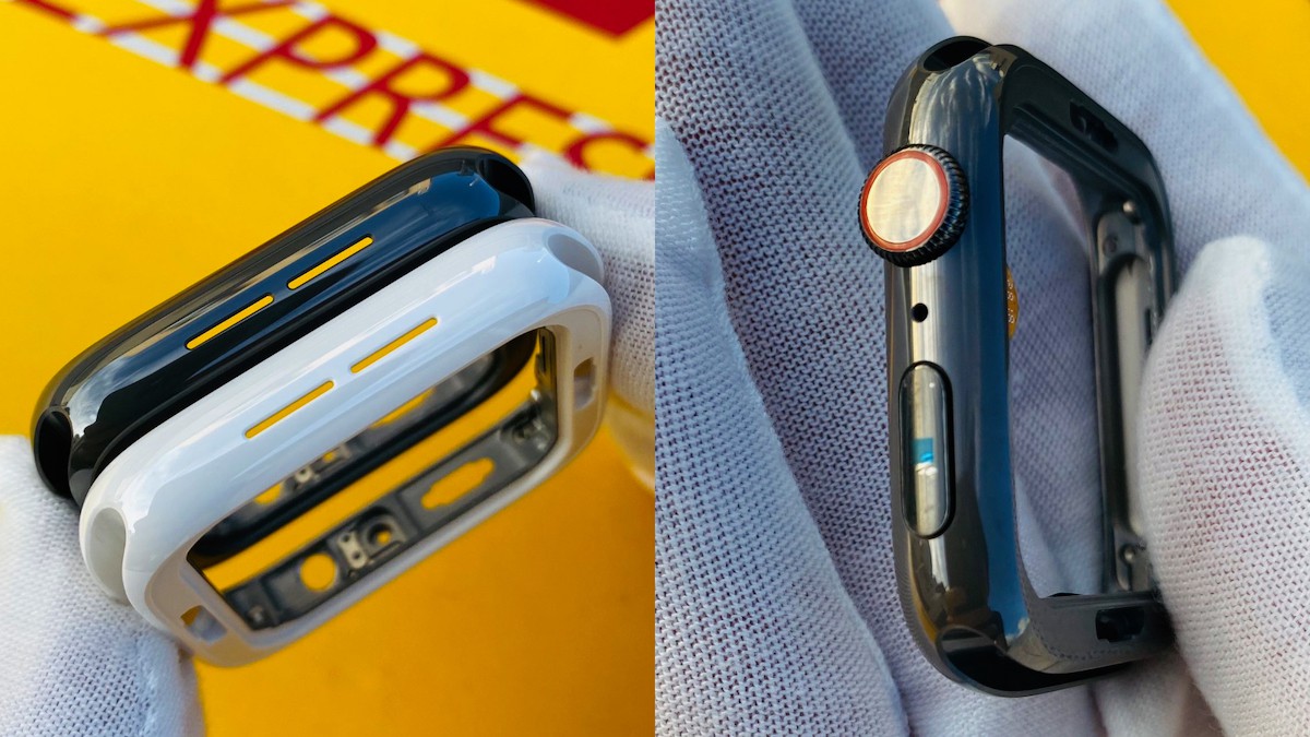 black apple watch series 3