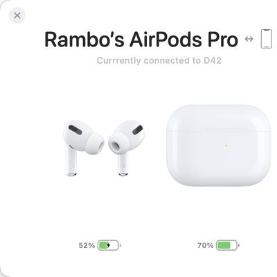 airbuddy 2 airpods connected