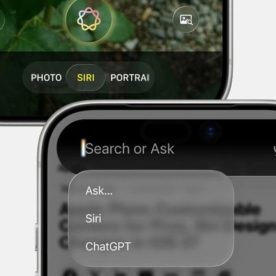 iOS 27 Siri Search or Ask Render