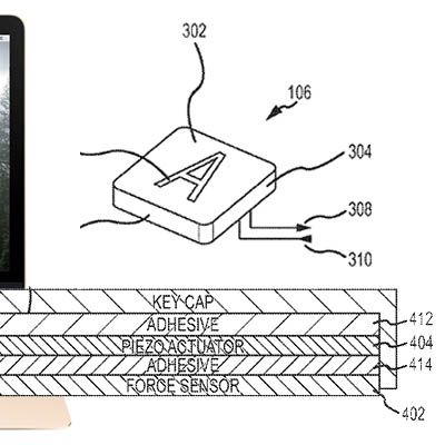 Force Touch Keyboard Patent