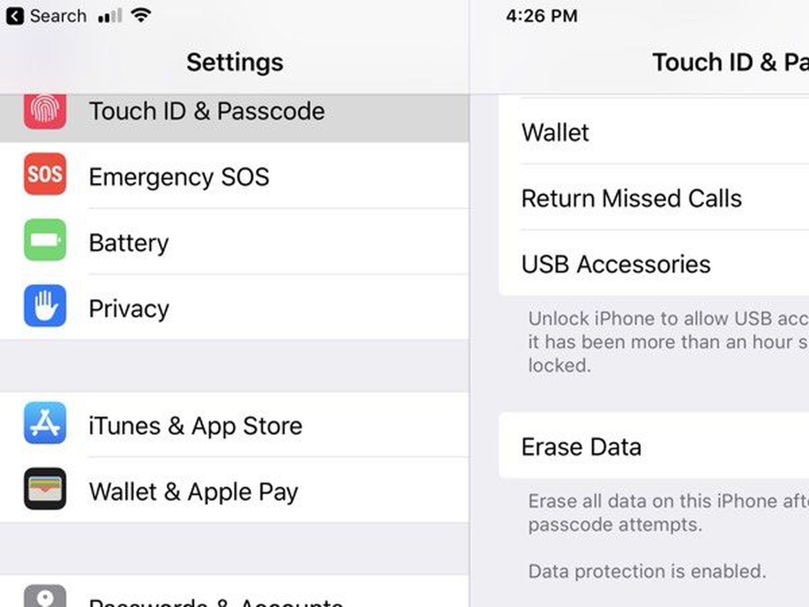 iOS 12 Includes Setting to Disable USB Access When an iPhone Hasn