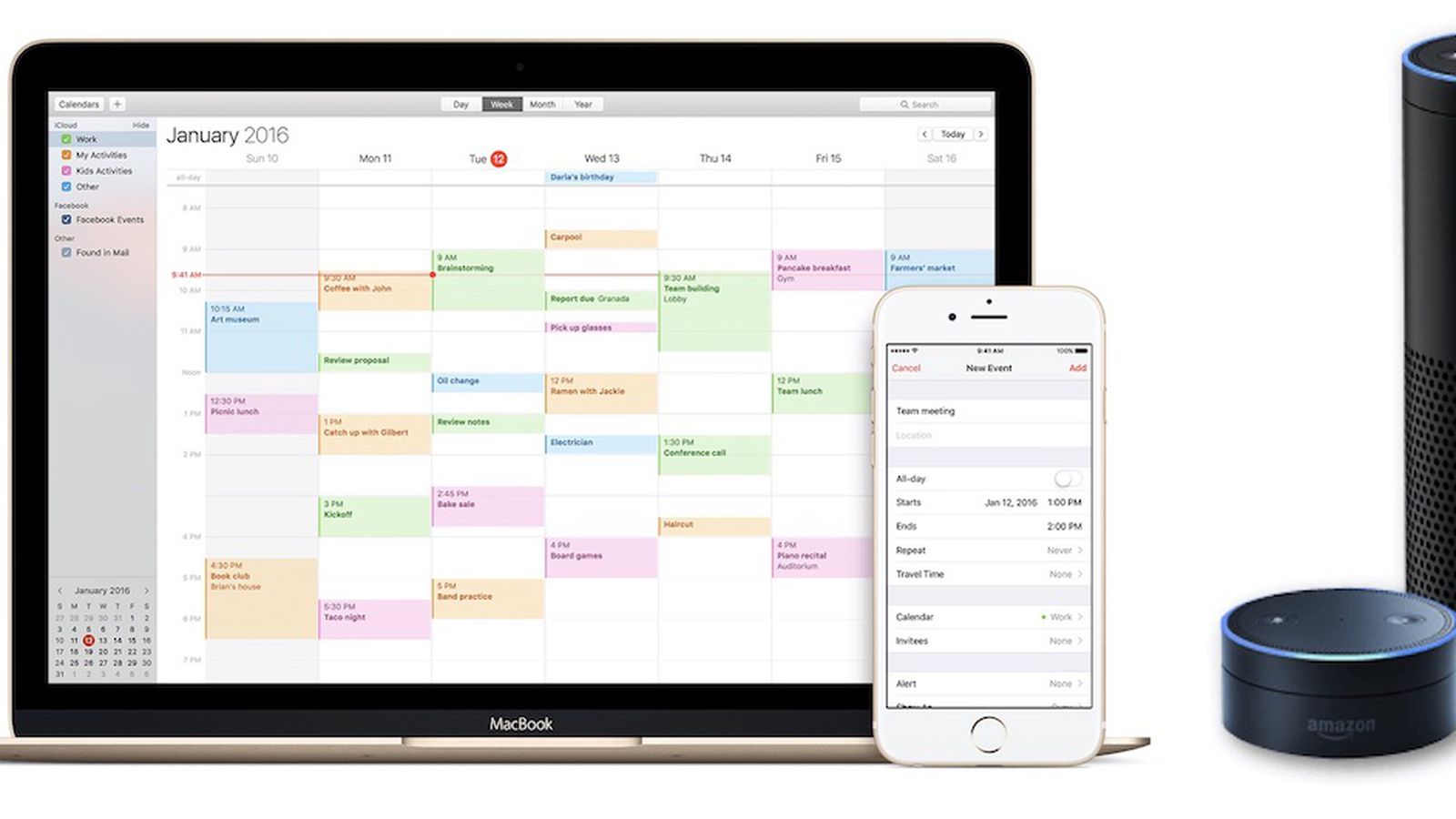 En begivenhed Dyster Bør Amazon Updates Alexa Devices With Apple iCloud Calendar Integration -  MacRumors