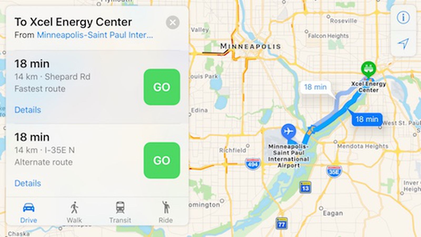 Eagan Driving Test Course Map