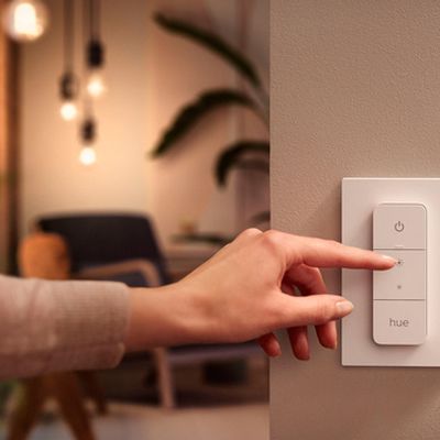 philips hue dimmer switch 2021 on wall