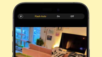 Controles del flash de la cámara iOS 18