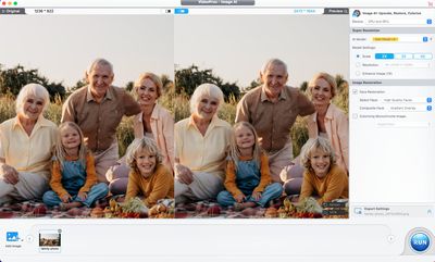 videoproc image ai super resolution