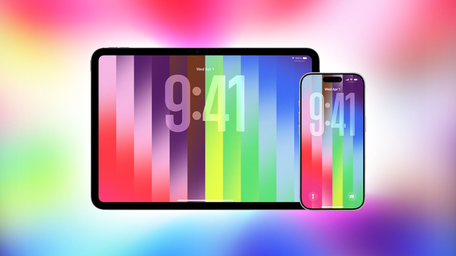Pride Band and new iPhone wallpapers iOS 26.5