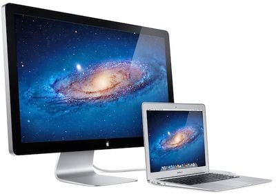 thunderbolt display macbook air