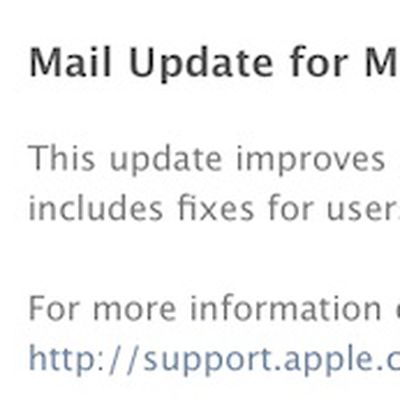 mavericks mail update