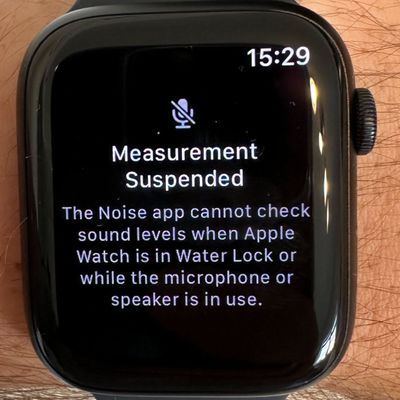 measurement suspended apple watch bug