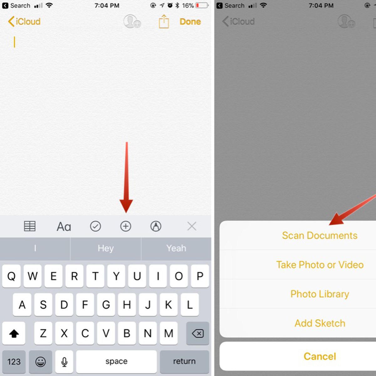 Provisional Converge feel How to Use the New iOS 11 Document Scanner in Notes on iPad and iPhone -  MacRumors