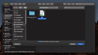 migrate evernote to onenote