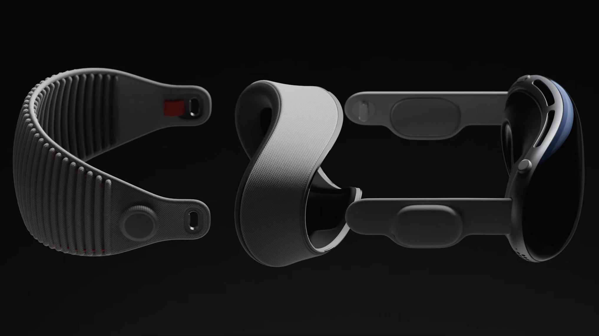 Los auriculares Vision Pro de Apple cuentan con diademas intercambiables y un sello liviano