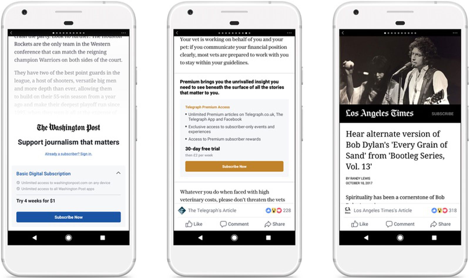 Facebook Won't Add News Subscription Service to iOS App Due to Apple's ...