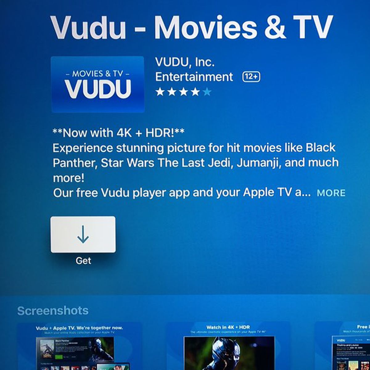 vudu to go app unable to download