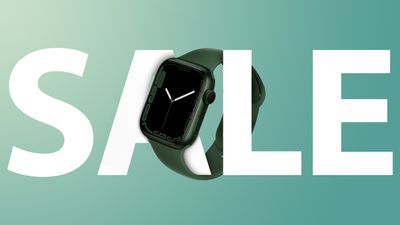 Apple Watch Series 7 green Sale Feature