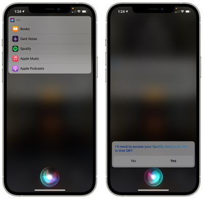 музыкальное приложение Siri по умолчанию