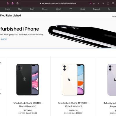 canada refurb iphones