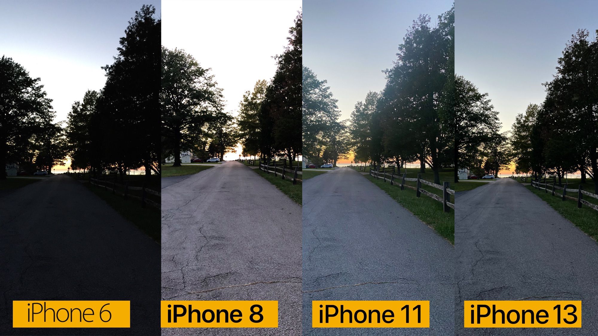 iphone 14 and 13 camera comparison