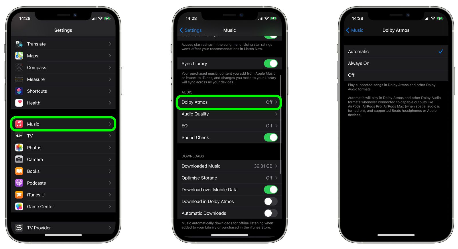 Apple Music: How to Enable Dolby Atmos Spatial Audio - MacRumors