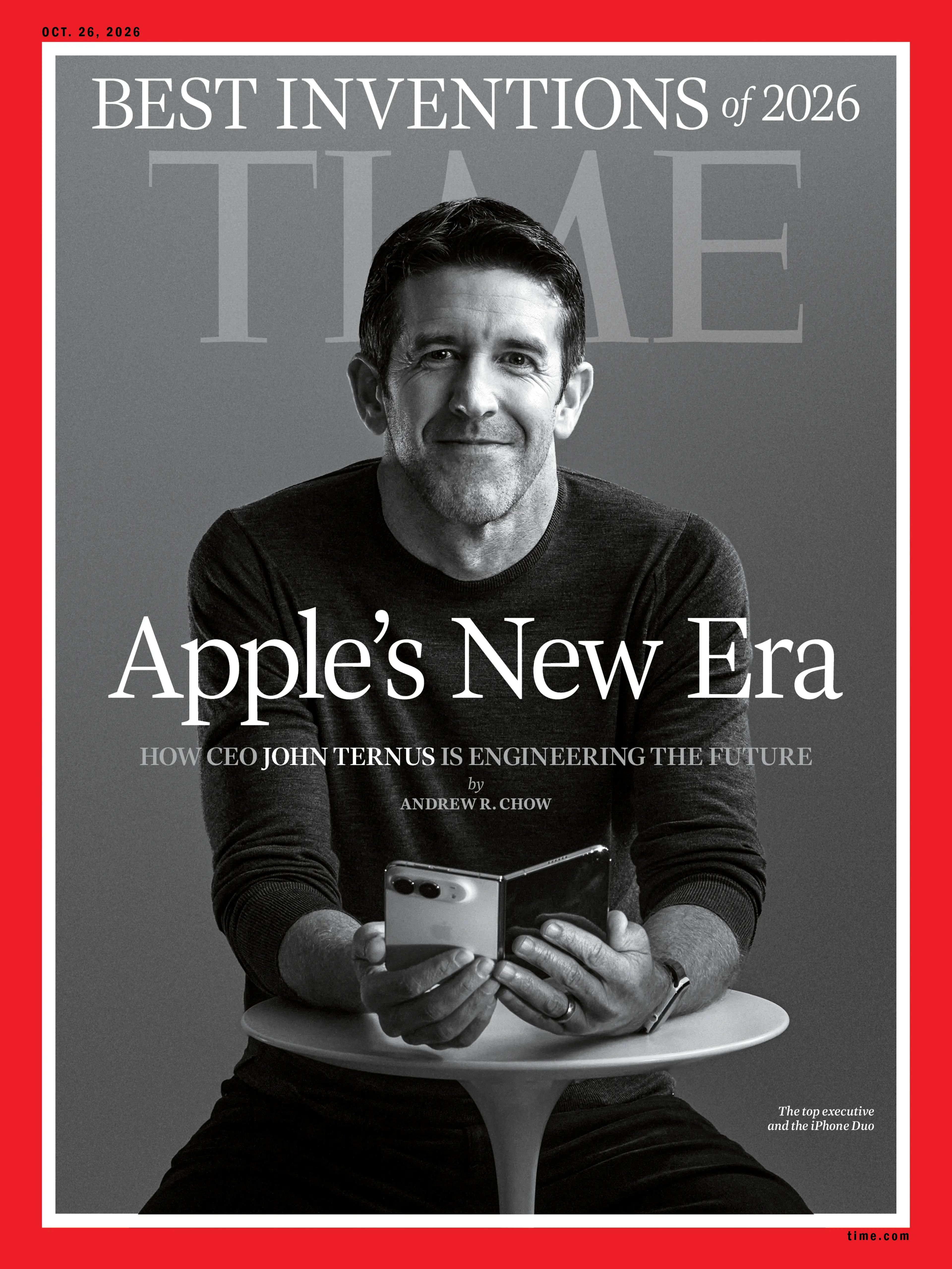 Apple CEO John Ternus Featured on TIME Magazine Cover: 'New Era'